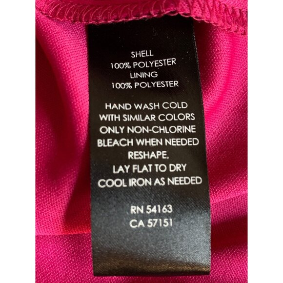 Jessica Howard Orchid Chiffon Popover Tulip Hem Formal Dress Size 6 8955 - Picture 7 of 13